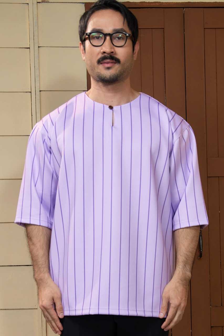 Kurta Andika in Lilac Purple