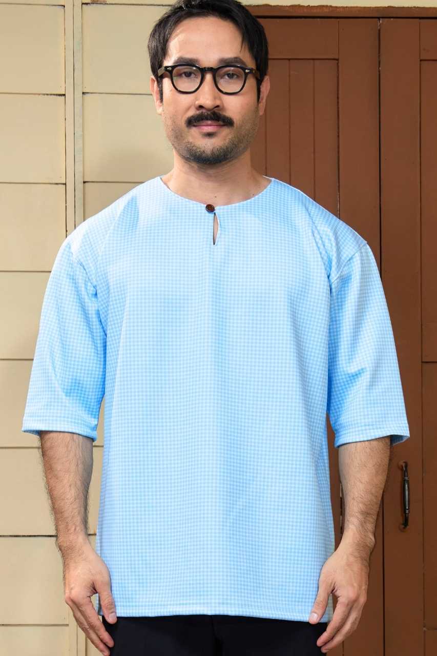 Kurta Lekir in Baby Blue