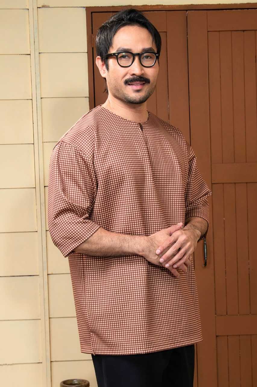 Kurta Lekir in Rich Brown - Image 3
