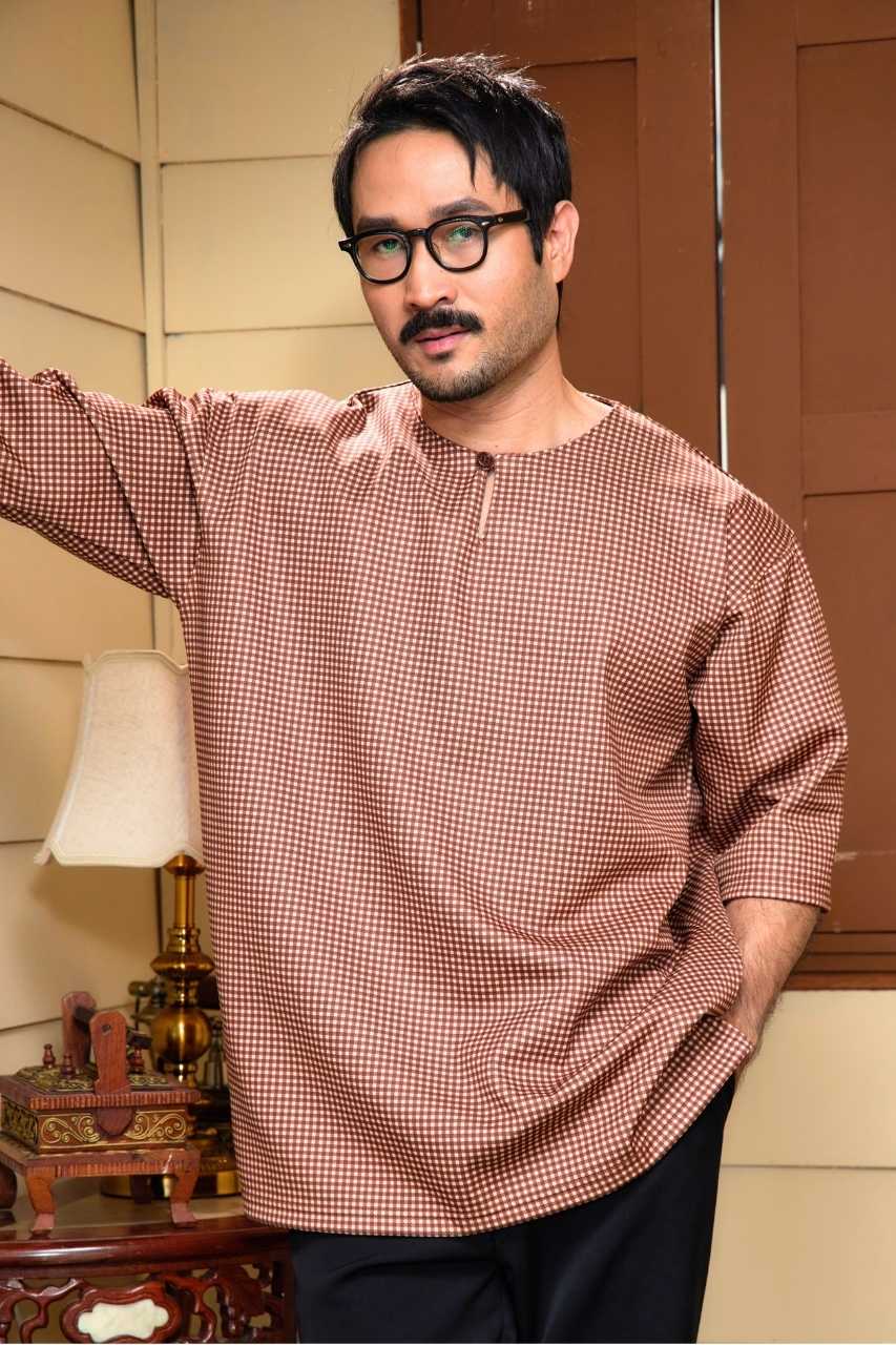 Kurta Lekir in Rich Brown - Image 2
